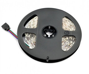 LED Lente 5050 ,RGBNW - daudzkrāsaina + neitrāli balta, IP20, 16W m, 60 LED diodi cena un informācija | LED lentes | 220.lv