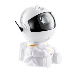 LED projektors Astronauts, USB, balts cena un informācija | Svētku dekorācijas | 220.lv