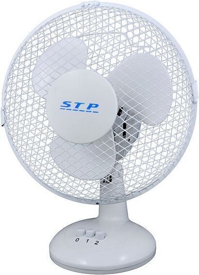 Ventilators, STP FF-23, 25W, 23cm, galda, balts cena un informācija | Ventilatori | 220.lv