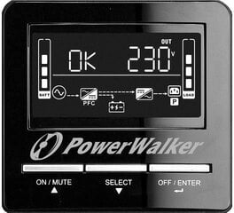 PowerWalker VI 1500 CW цена и информация | Источники бесперебойного питания (UPS) | 220.lv