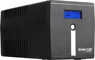 Green Cell UPS 1000VA 700W Power Proof cena un informācija | UPS- Nepārtrauktās barošanas bloki | 220.lv