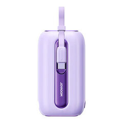 Powerbank Joyroom JR-L013 Colorful 10000mAh, 12W (Purple) cena un informācija | Lādētāji-akumulatori (Power bank) | 220.lv