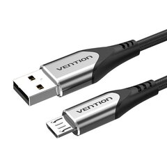 USB 2.0 A to Micro-B 3A cable 1.5m Vention COAHG gray цена и информация | Кабели для телефонов | 220.lv