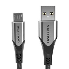 USB 2.0 A to Micro-B 3A cable 1.5m Vention COAHG gray цена и информация | Кабели для телефонов | 220.lv