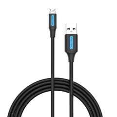 USB 2.0 A to Micro-B 3A cable 1.5m Vention COLBG black цена и информация | Кабели для телефонов | 220.lv