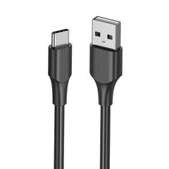 USB 2.0 A to USB-C 3A Cable Vention CTHBH 2m Black цена и информация | Кабели для телефонов | 220.lv