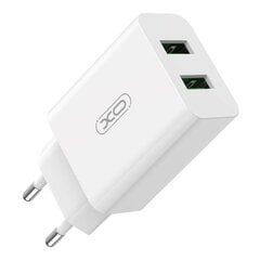 Wall charger XO L119 2x USB-A , 18W (white) цена и информация | Зарядные устройства для телефонов | 220.lv