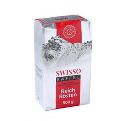 Кофе молотый «Swisso» Reich Rosten, 500 г цена и информация | Кофе, какао | 220.lv