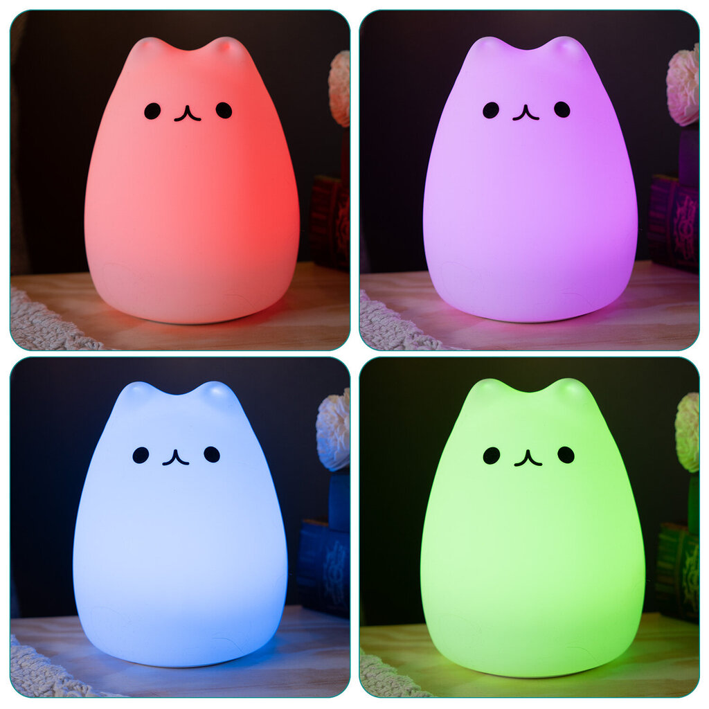 LED lampa, kaķis цена и информация | Galda lampas | 220.lv