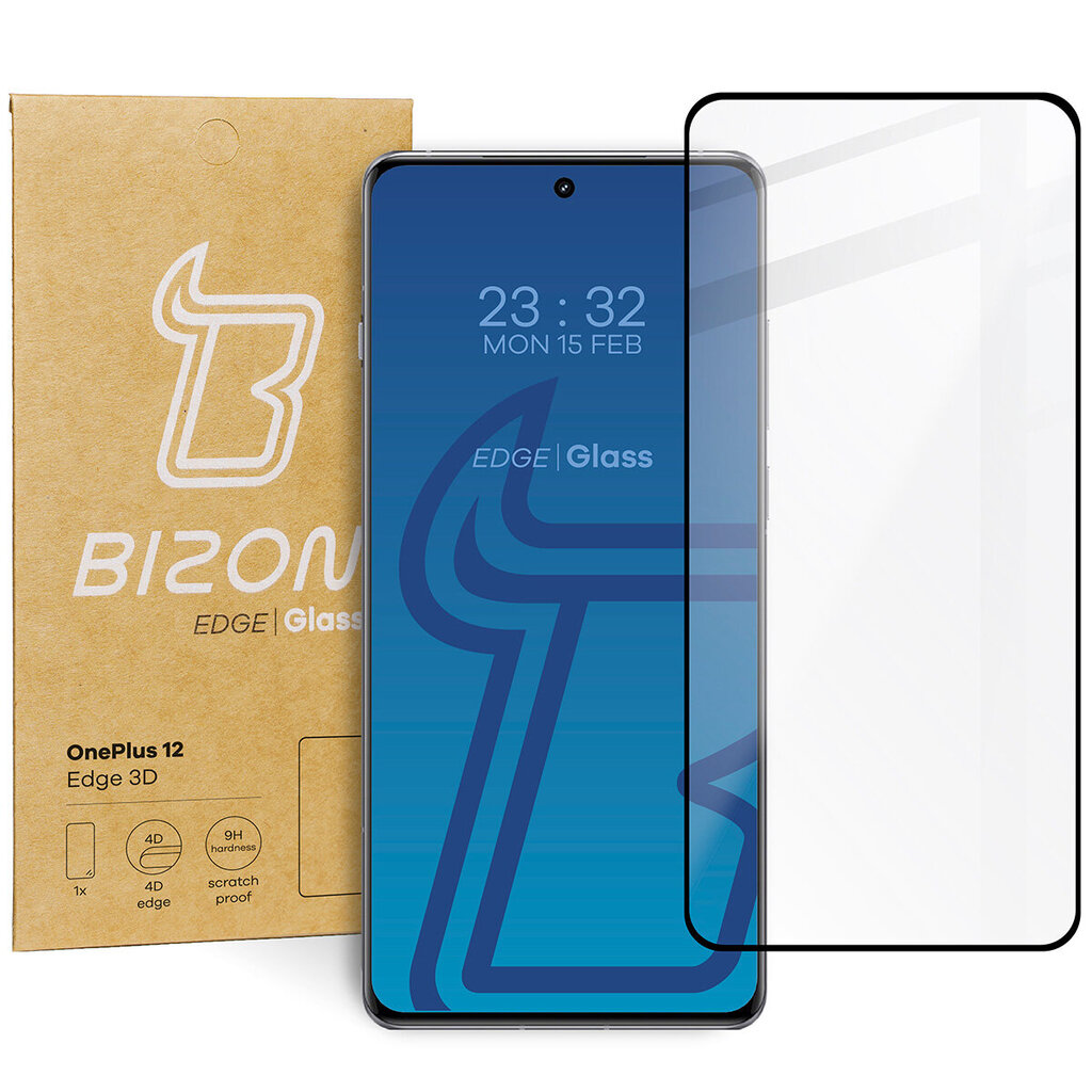 Bizon OnePlus 12 cena un informācija | Ekrāna aizsargstikli | 220.lv