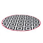 Piknika paklājs, 200 cm, melns/balts cena un informācija | Tūrisma matrači un paklājiņi | 220.lv