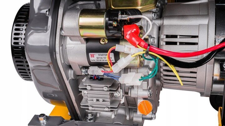 Dīzeļa ģenerators Powermat PM-AGR-5500MD, 5500W cena un informācija | Elektrības ģeneratori | 220.lv