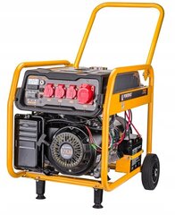 Benzīna ģenerators Powermat PM-AGR-7500MNKE, 7500W cena un informācija | Elektrības ģeneratori | 220.lv