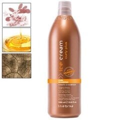 Mitrinošs šampūns cirtainiem matiem Inebrya Ice Cream Curly Plus Curl Shampoo Estratto Di Moringa, 1000ml cena un informācija | Šampūni | 220.lv