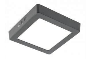 Gaismeklis, LED, 13W, 1020lm, 4000K, v/a, IP20, melns цена и информация | Монтируемые светильники, светодиодные панели | 220.lv