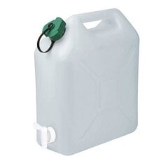 Ūdens kanna ar krānu, 10l, balta cena un informācija | Komposta kastes un āra konteineri | 220.lv