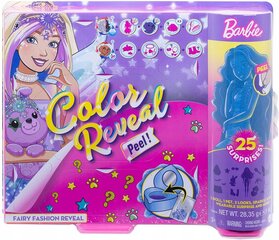 Кукла Barbie Color Reveal Fantasy Fairy GXV94 цена и информация | Игрушки для девочек | 220.lv