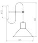 Sienas lampa G.Lux GT-650-1A cena un informācija | Sienas lampas | 220.lv