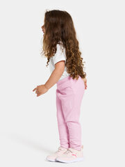 Детские спортивные брюки Didriksons шерстяные MONTE, светло-розового цвета цена и информация | Штаны для девочек | 220.lv