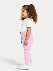 Didriksons bērnu sporta bikses CORIN, gaiši rozā цена и информация | Штаны для девочек | 220.lv