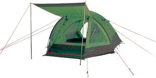 Tūrisma trīsvietīga telts, zaļa cena un informācija | Teltis | 220.lv