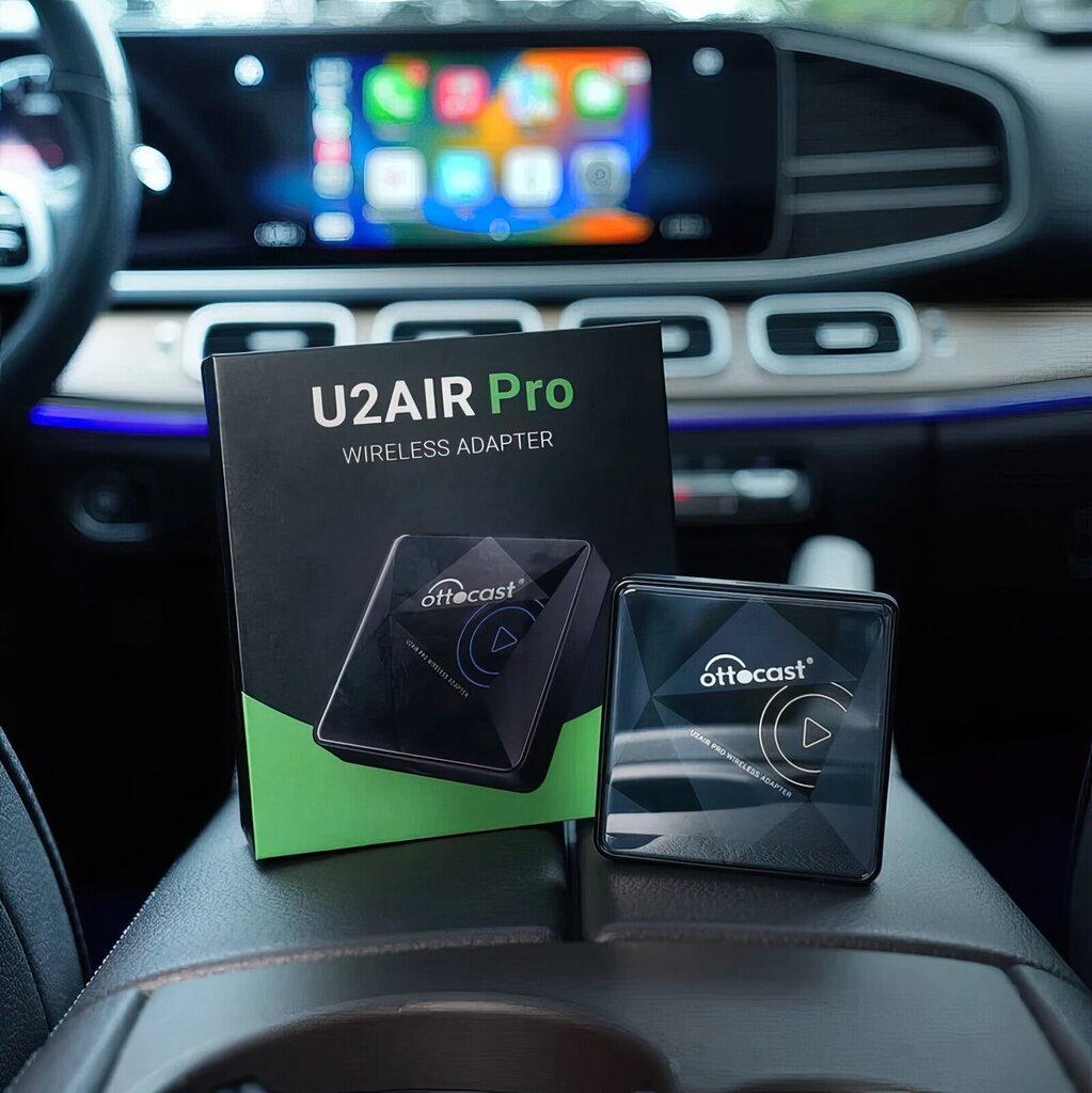 Беспроводной адаптер Ottocast U2Air Pro Bluetooth для Apple CarPlay цена |  220.lv