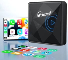 Беспроводной адаптер Ottocast U2Air Pro Bluetooth для Apple CarPlay цена и информация | FM Модуляторы | 220.lv