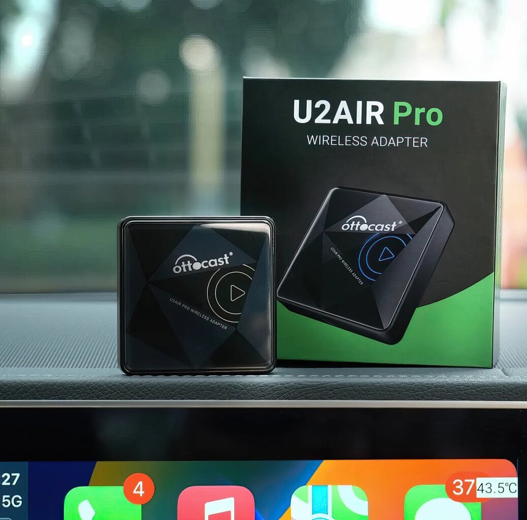 Ottocast U2Air Pro bezvadu Apple CarPlay cena un informācija | FM Modulatori | 220.lv