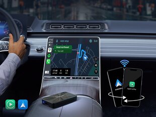 Ottocast U2-X Pro Беспроводной Apple CarPlay Android Auto цена и информация | FM Модуляторы | 220.lv