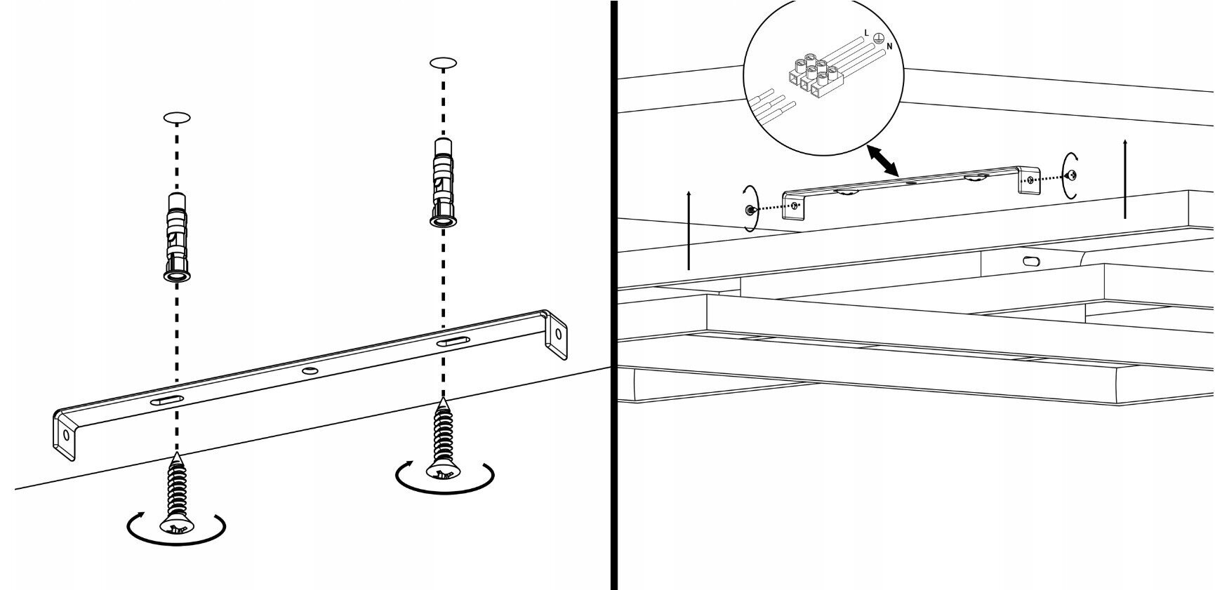 Led-lux griestu lampa, balta cena un informācija | Griestu lampas | 220.lv