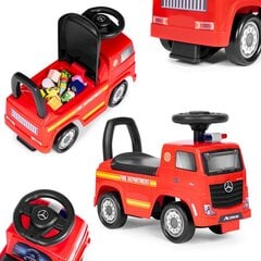 Детский раздвижной автомобиль, пожарная служба, красный цена и информация | Балансировочные велосипеды | 220.lv