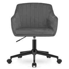 Grozāms krēsls, tumši pelēks цена и информация | Офисные кресла | 220.lv