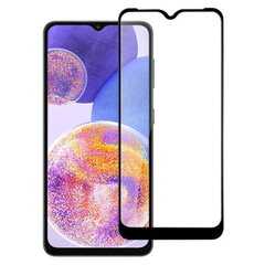 „Mocolo“ 2.5D Tempered Glass  защитное стекло экрана 0.26 мм - чёрный (Galaxy A23 5G) цена и информация | Защитные пленки для телефонов | 220.lv