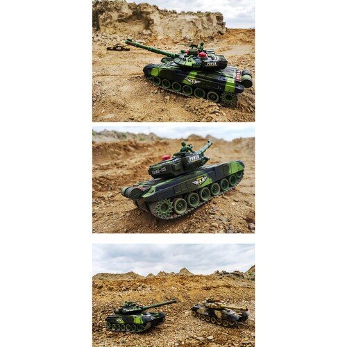 Tanks ar vadības pulti cena un informācija | Rotaļlietas zēniem | 220.lv