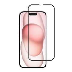 „Mocolo“ 2.5D Tempered Glass защитное стекло экрана 0.26 мм - чёрный (iPhone 15 Pro Max) цена и информация | Защитные пленки для телефонов | 220.lv