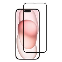 „Mocolo“ 2.5D Tempered Glass защитное стекло экрана 0.26 мм - чёрный (iPhone 15 Pro Max) цена и информация | Защитные пленки для телефонов | 220.lv