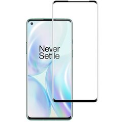 „Mocolo“ Tempered Glass защитное стекло экрана 0.26 мм - чёрный (OnePlus 8) цена и информация | Защитные пленки для телефонов | 220.lv