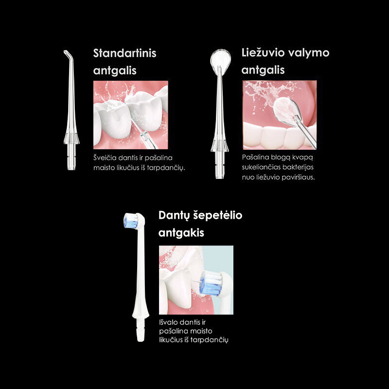 Osom Oral Care White OSOMORAL131WН cena un informācija | Irigatori | 220.lv