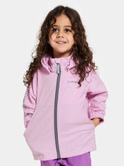 Детская куртка Didriksons весна-осень HALLON, розовый цвет цена и информация | Куртки, пальто для девочек | 220.lv