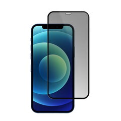 „Mocolo“ Tempered Glass чёрное защитное стекло толщиной 0,26 мм - конфиденциальность (iPhone 12 / 12 Pro) цена и информация | Защитные пленки для телефонов | 220.lv