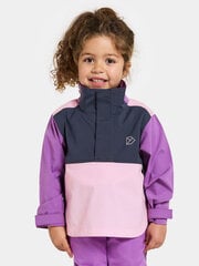 Детская весенне-осенняя куртка Didriksons LINGON, фиолетово-розовый цвет цена и информация | Куртки, пальто для девочек | 220.lv