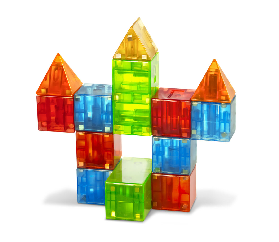 Magnētiskais konstruktors Magna-Tiles Qubix, 29 gab. cena un informācija | Konstruktori | 220.lv