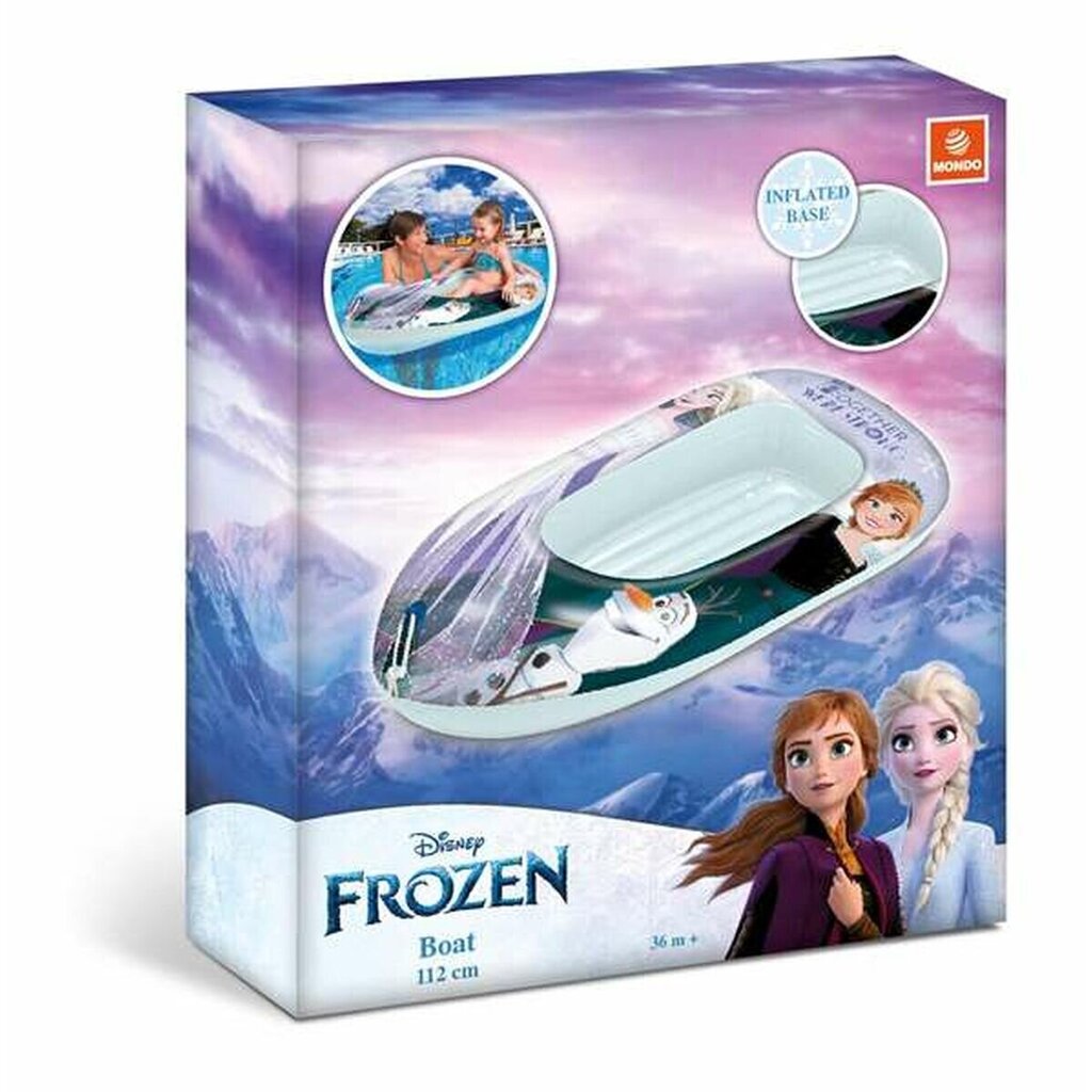 Piepūšama laiva Frozen, 112 cm, dažādu krāsu cena un informācija | Piepūšamās rotaļlietas un pludmales preces | 220.lv