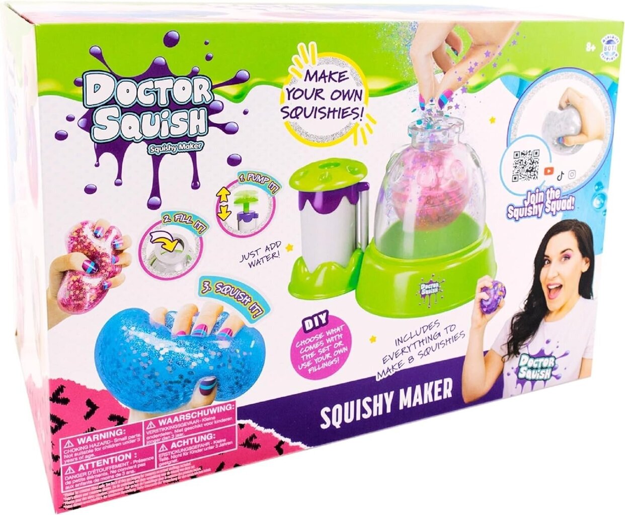 Balonu veidošanas stacija Doctor Squish цена и информация | Attīstošās rotaļlietas | 220.lv