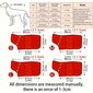 Dvielis suņiem, violets, L 18-21 kg цена и информация | Kopšanas līdzekļi dzīvniekiem | 220.lv