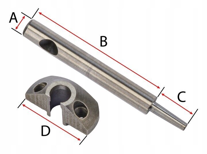 Red Technic RTNSDB0014-SM maiņas perforators elektriskajām lokšņu metāla šķērēm cena un informācija | Zāģi, ripzāģi | 220.lv