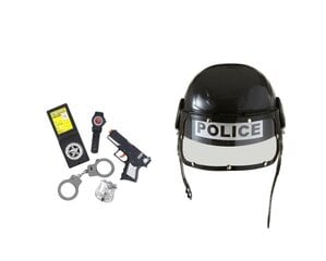 Полицейский шлем с аксессуарами цена и информация | Конструктор автомобилей игрушки для мальчиков | 220.lv
