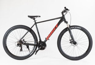 Kalnu velosipēds Gust Dart, 29’’, melns/sarkans cena un informācija | Velosipēdi | 220.lv