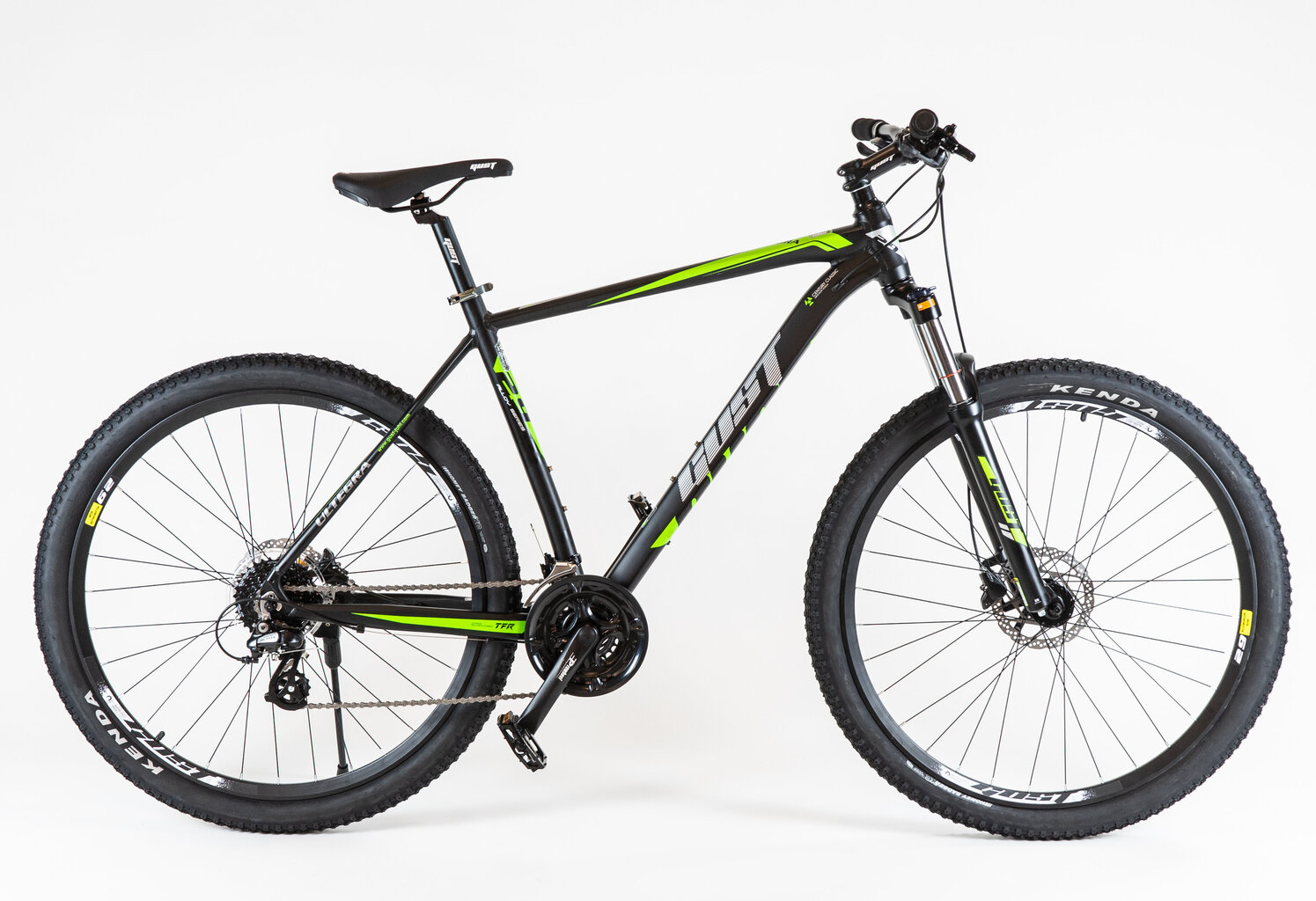 Kalnu velosipēds Gust Ultegra, 29’’, zaļš cena un informācija | Velosipēdi | 220.lv