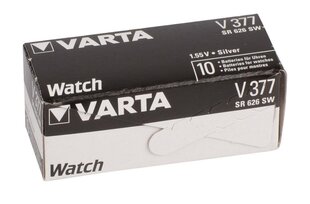 Baterijas Varta 377 1.55V 10gab. cena un informācija | Baterijas | 220.lv